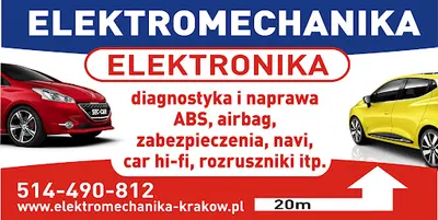 Elektromechanika Elektronika Pojazdowa Daniel Ciura. Ul. Balicka 41 30-149 Kraków